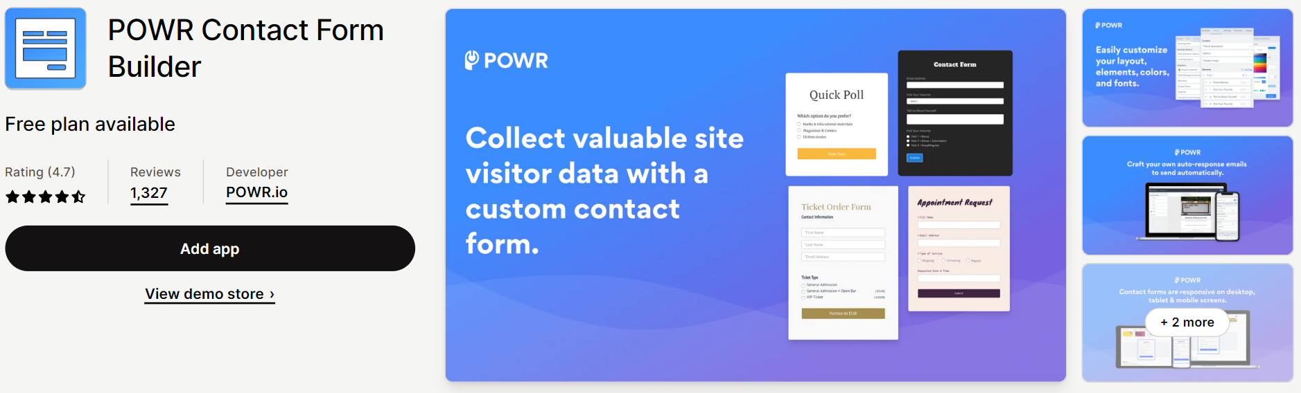 POWR Contact Form Builder