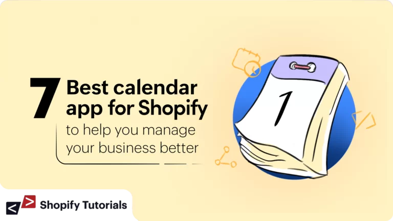 Shopify Events Calendar Apps in 2023