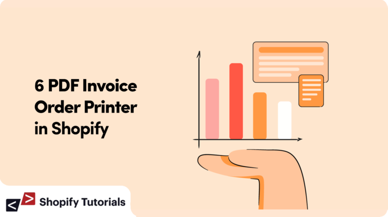 Best 6 PDF Invoice Order Printer in Shopify