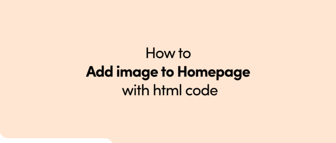 how to add image with html code