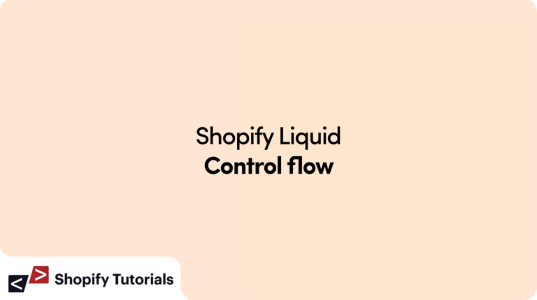 shopify-control-flow