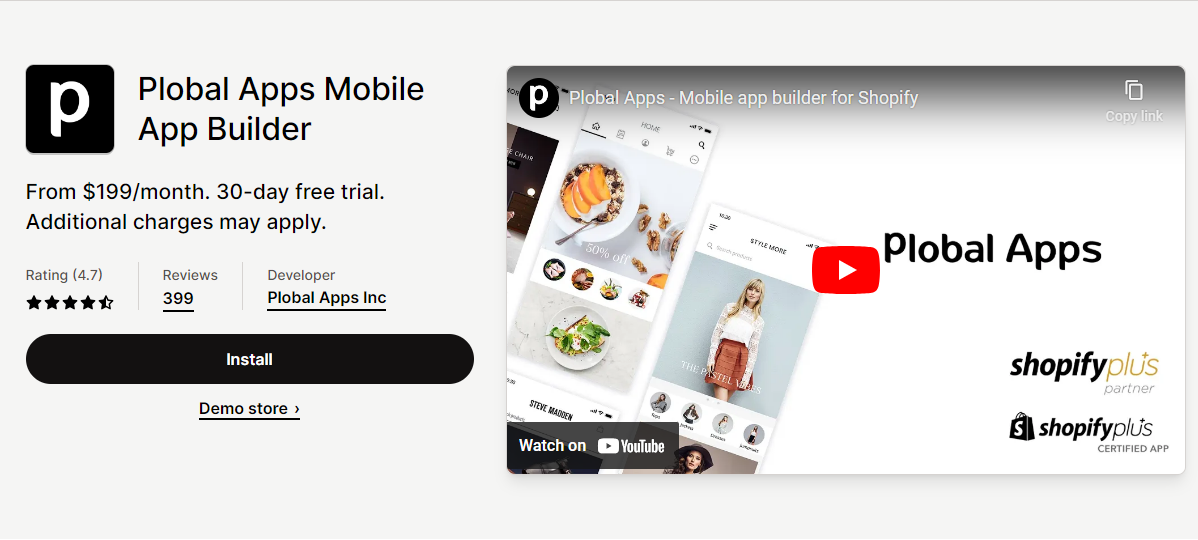 Plobal Apps Mobile App Builder